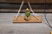 small wooden hanging shelf
