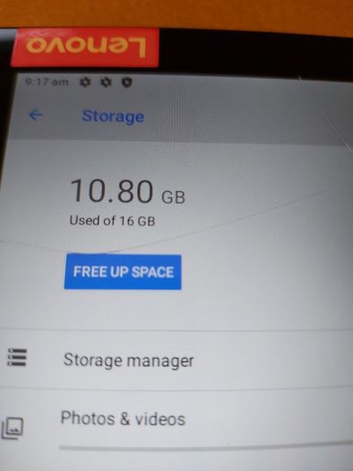 Lenovo 10.1 tablet, Model TB-X505F working perfect. The screen is cracked but doesn't affect touchscreen
