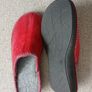 Red ladies slippers, size 37 Image 3