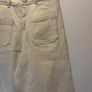 Leigh Tucker Willow Girls Cream/Lemon Wide Leg Jeans (7-8 Years) Image 6