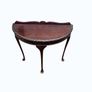 Vintage Console Table / Demi Lune / Hall TableTable Image 3