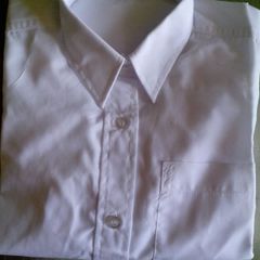 White School Shirt. Age 5-6