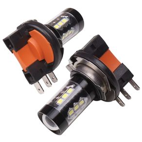 2pcs White H15 LED Bulbs Lights Lamp Daytime Running Light Drl Car Headlamp Car LED Bulbs