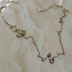 9k gold necklace