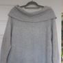 Aqua blue light knit wool jumper M - uk 14 Image 2