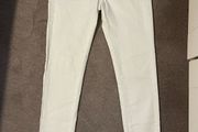 White denim style trousers Size 12