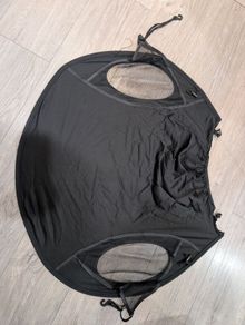 Pram shade cover