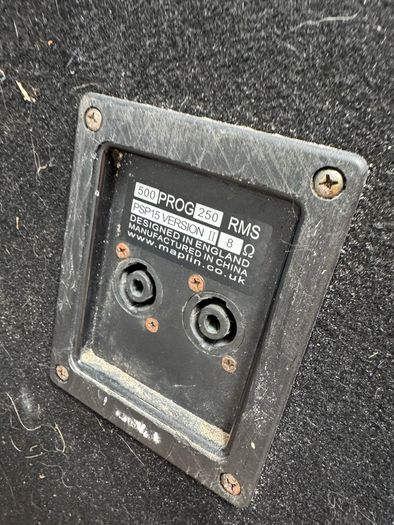 PA speakers