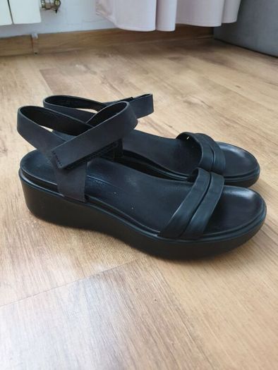 Ecco Leather Sandals Size Uk 7