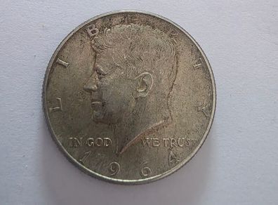 1964 kennedy silver half dollar