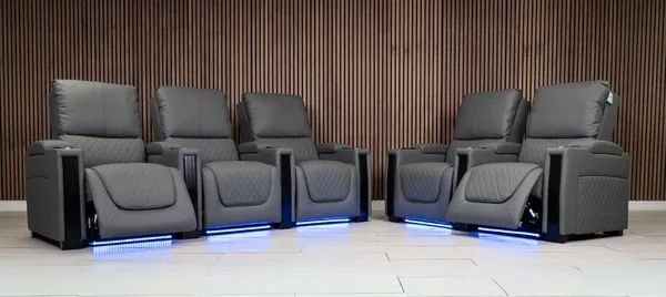 Sienna electric cinema Seating recliner sofa 3+2
