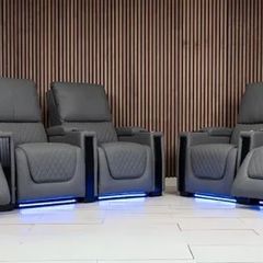 Sienna electric cinema Seating recliner sofa 3+2