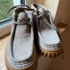 shoe girl clarks tor hill k sage grey size 33