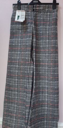 new 70's flared trousers high waist tag attached