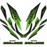 Seadoo RXTX MotoDec Vinyl Sticker Kit Image 2