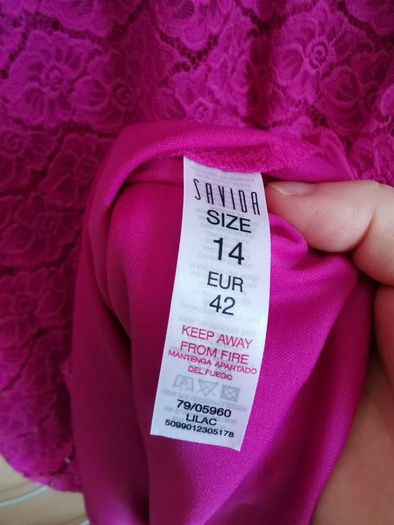 Savida lace dress UK 14