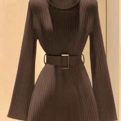 Fashionable Elegant Sweater Dress
