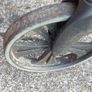 ROLLATOR ANS-18-122-90087, supports up to 150KG, seat not available for it, but I am sure can be Purchased seperately Image 9
