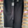 skirt Bnwt black below knee pencil skirt with zip front detail size 12 Image 6