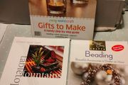 1. Gifts to make 2. Beading 3. How to make a table top fountain 2 of these books are brand new. e