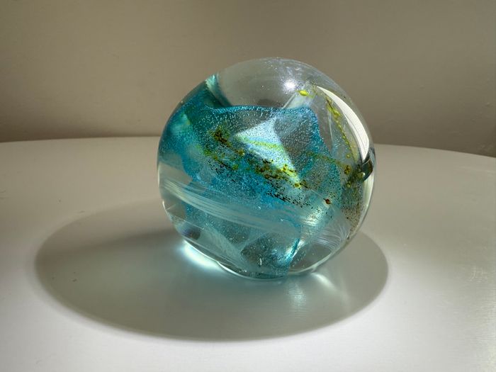 Beautiful Glass Paperweights (Bundle of three)