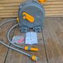 Hozelock Compact Hose Reel 2415 with Hose, Fittings & Wall Brackets Image 2