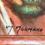 Woman with a Bare Back Oil on Canvas Image 3