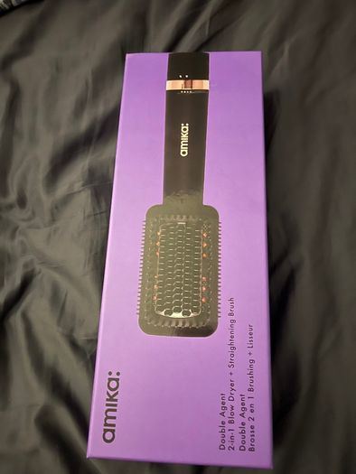 Amika double agent 2 in1 brush