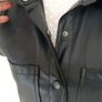 Pull and Bear black faux leather dress size M uk8-10 Image 3
