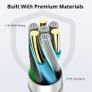 2Pack 3M iPhone Lightning to USB Cable - 10 Foot, 2.4A Fast Charging Cable for iPhone 14/13/12/11 Pro Max/XS/XR/X/8/7/6 Plus/5, iPad and iPod Image 5