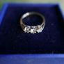 Vintage 9Ct Yellow Gold 375 Cocktail  Ring 1,14g size J Image 7