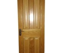 Solid wooden door