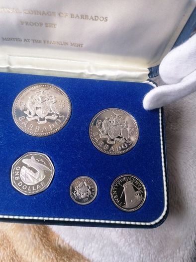 1973 Barbados Proof Coin Set