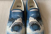 Gap Kids Shark Slip On Shoes UK 1 BRAND NEW