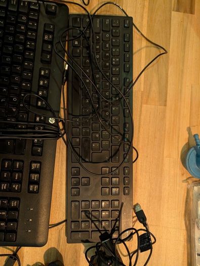 Keyboards, headset, webcams and docking station