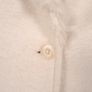 Principle Cream Off-White Wool Blend Faux Fur Lapel Collar Short Jacket 8UK/36EU Image 4