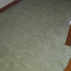 Mint green washable rug