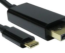 USB C to DisplayPort DP Cable Compatible for MacBook iMac Mac Mini iPad Pro XPS Surface iPhone 16 15 Galaxy S25 (1.8M)