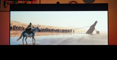 55" LG 4K OLED with swivel stand and Govee Backlight