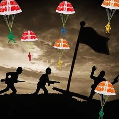Toy Soldiers With Parachute