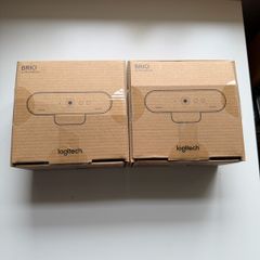 Logitech Brio 4k Pro two items