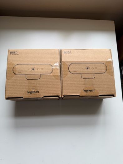 Logitech Brio 4k Pro two items