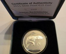2011 irish silver 15 euro