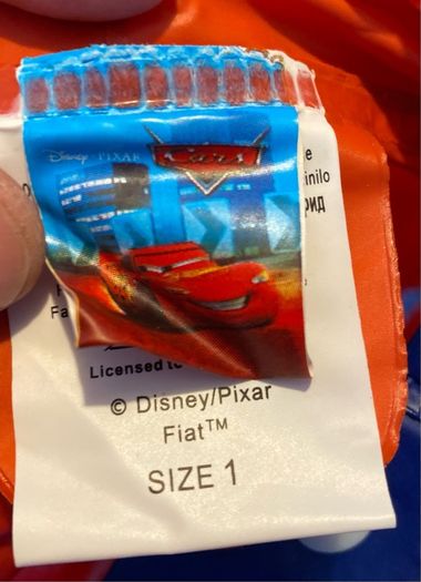 Kids Poncho Raincoat - Disney - Cars
