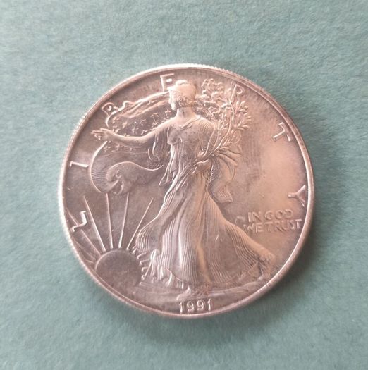 10x 1oz Silver American Eagle Coin
