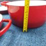 NEW - Set of 2 enamelled cast iron round casserole & pan Image 3
