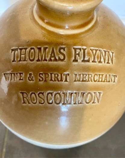 Rare Roscommon Stoneware Flagon