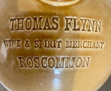 Rare Roscommon Stoneware Flagon