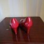 GABOR Ladies Red Patent High Heel Shoes  Size 5. Wow Red Shoes. Never worn..Box available NOW REDUCED TO 35.00. Image 4