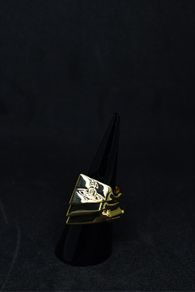 A Vivienne Westwood armour ring.